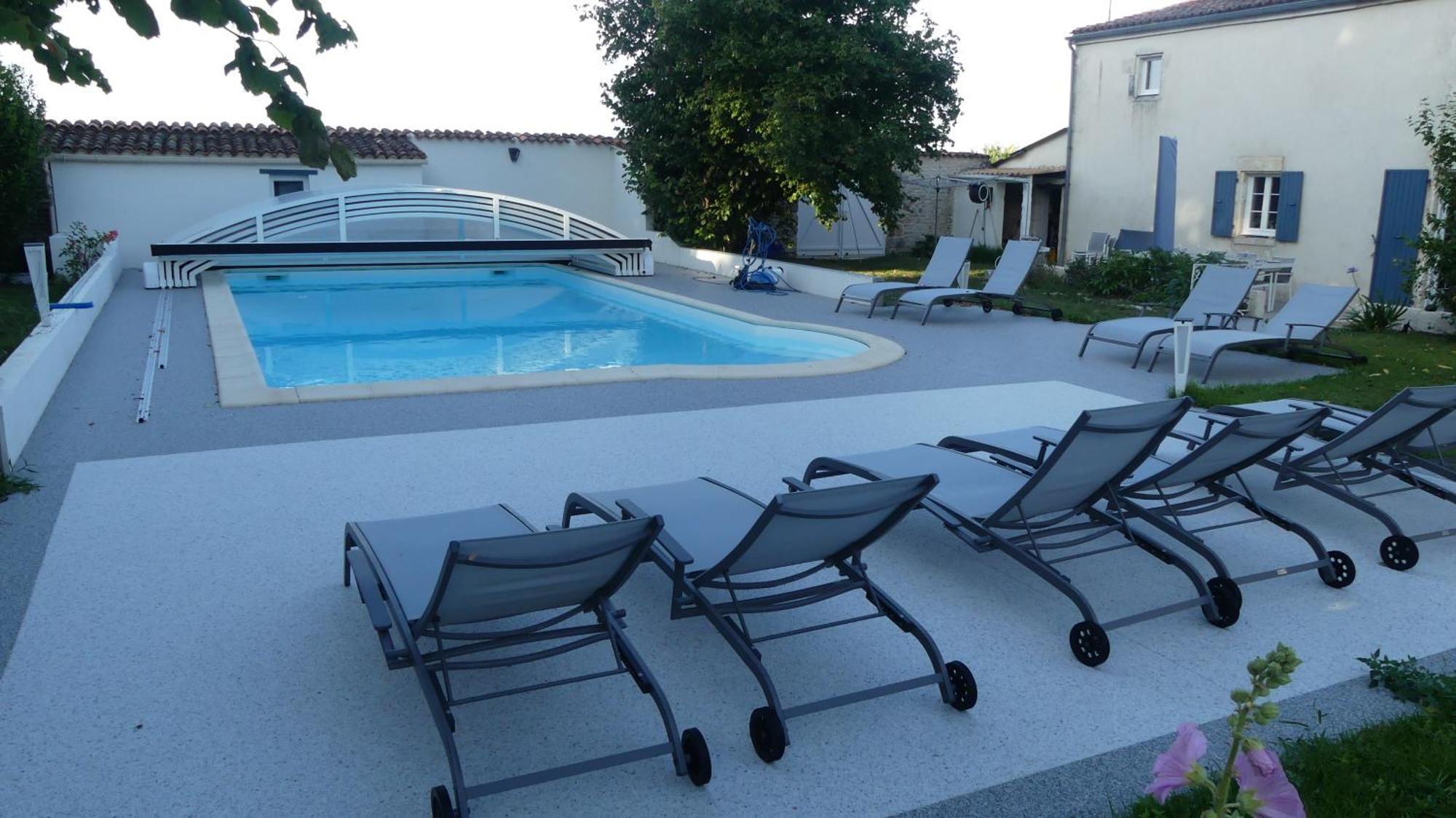Bed and Breakfast Campagne Océan Montroy Exterior foto